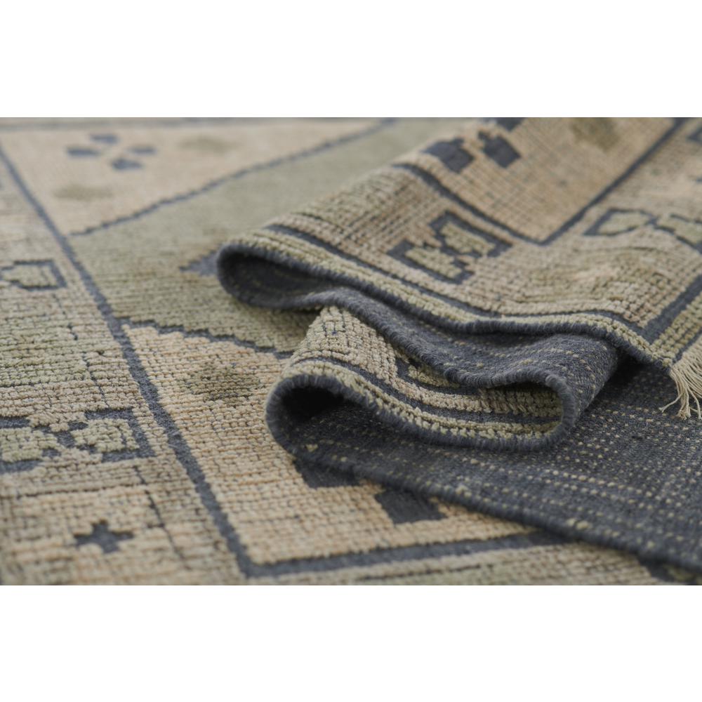 Traditional Rectangle Area Rug, Blue, 5' X 8'