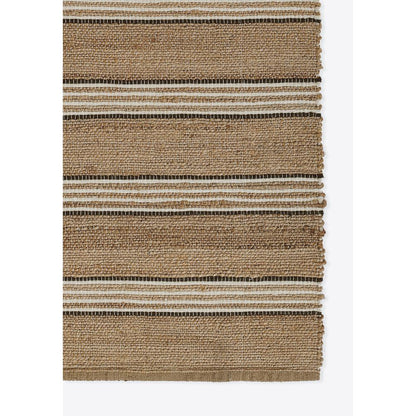 Contemporary Rectangle Area Rug, Brown, 8' X 10'