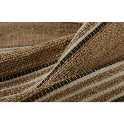 Contemporary Rectangle Area Rug, Brown, 8' X 10'