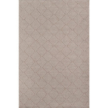 Contemporary Rectangle Area Rug, Beige, 3'11" X 5'7"