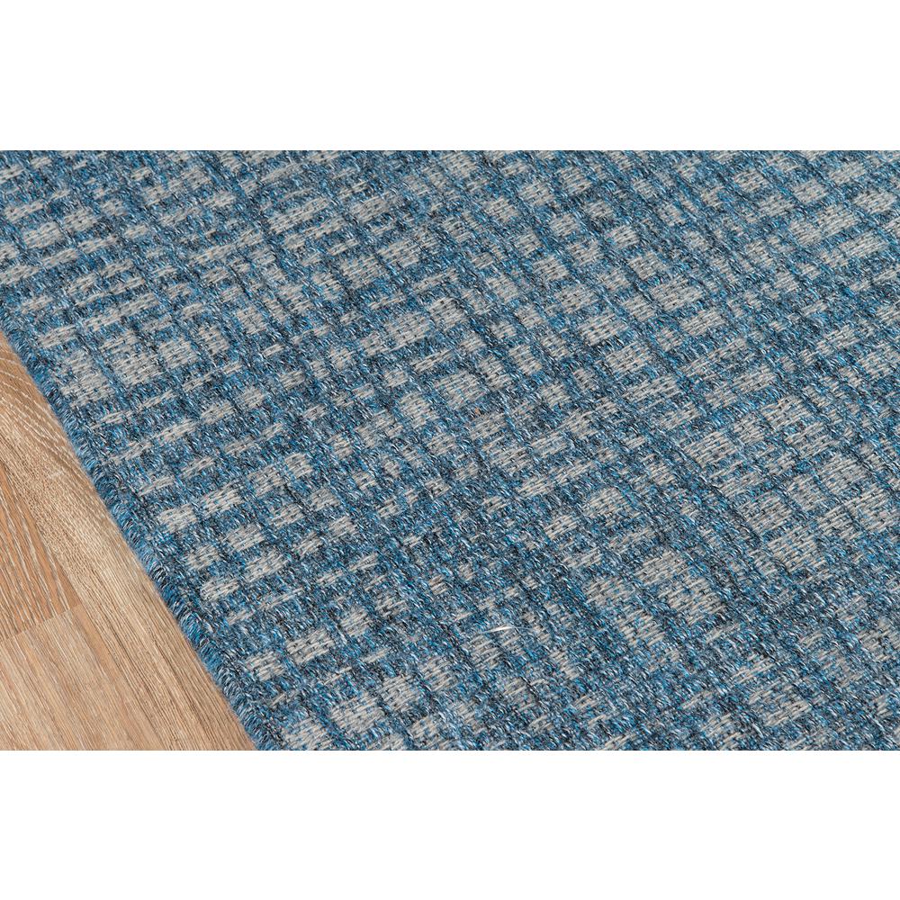Contemporary Rectangle Area Rug, Blue, 3'11" X 5'7"