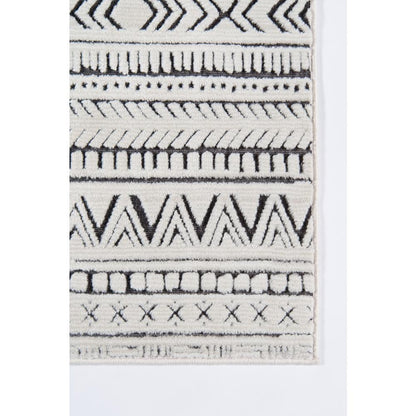 Traditional Rectangle Area Rug, Ivory, 7'10" X 9'10"