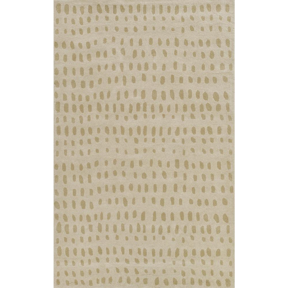 Contemporary Rectangle Area Rug, Beige, 9' X 12'