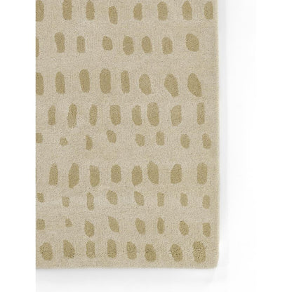 Contemporary Rectangle Area Rug, Beige, 9' X 12'