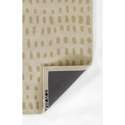 Contemporary Rectangle Area Rug, Beige, 9' X 12'