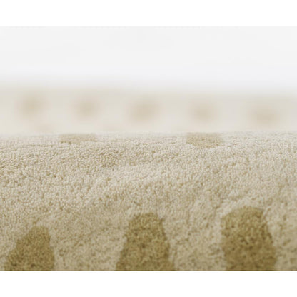 Contemporary Rectangle Area Rug, Beige, 9' X 12'