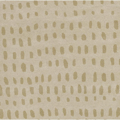 Contemporary Rectangle Area Rug, Beige, 9' X 12'