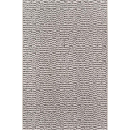 Contemporary Rectangle Area Rug, Charcoal, 3'11" X 5'7"