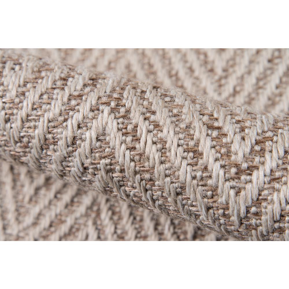 Contemporary Rectangle Area Rug, Natural, 3'11" X 5'7"