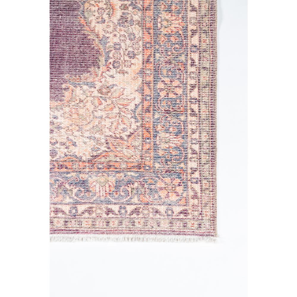 Traditional Rectangle Area Rug, Plum, 5' X 8'