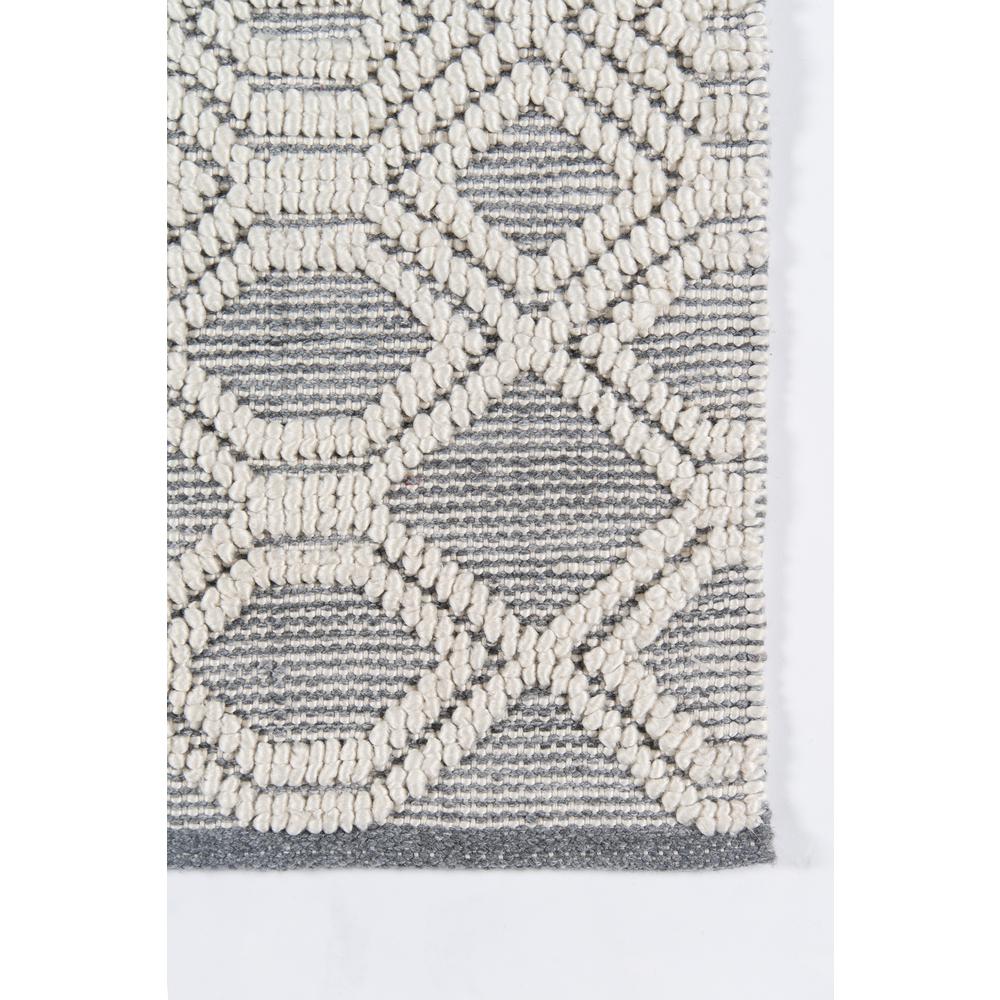 Contemporary Rectangle Area Rug, Grey, 7'9" X 9'9"