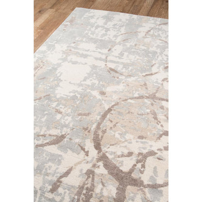 Casual Rectangle Area Rug, Beige, 7'6" X 9'6"