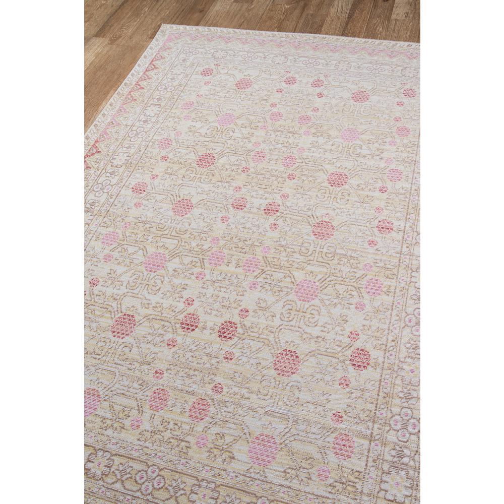 Traditional Rectangle Area Rug, Pink, 7'10" X 10'6"
