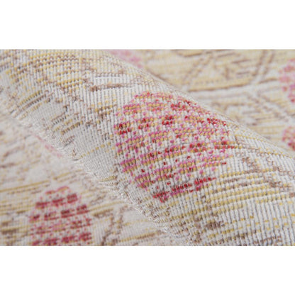 Traditional Rectangle Area Rug, Pink, 7'10" X 10'6"