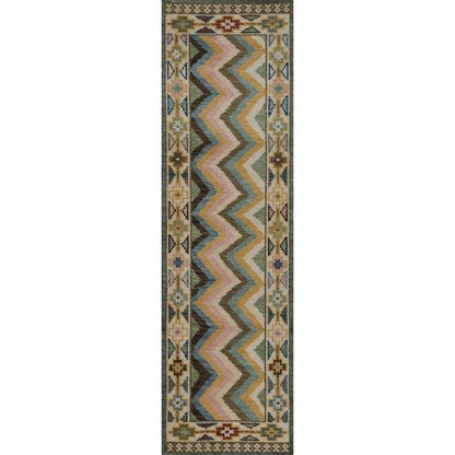 Traditional Rectangle Area Rug, Multi, 8' X 11'