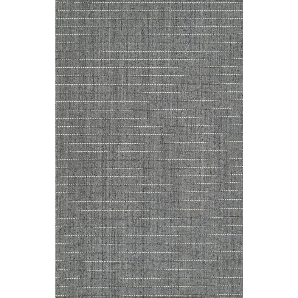 Contemporary Rectangle Area Rug, Blue, 8' X 10'