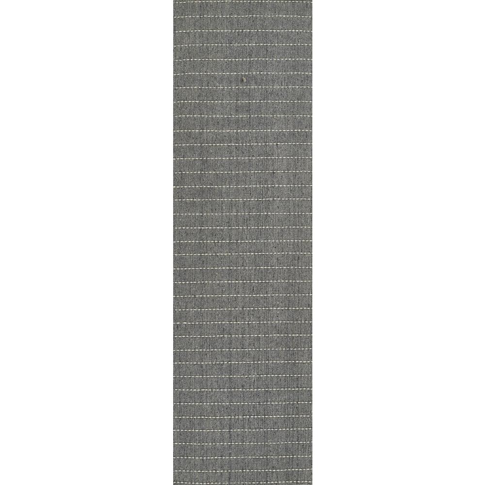 Contemporary Rectangle Area Rug, Blue, 8' X 10'