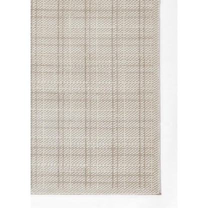 Contemporary Rectangle Area Rug, Beige, 9' X 12'