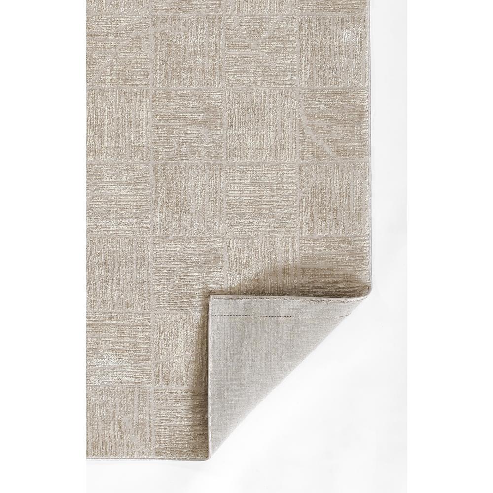 Contemporary Rectangle Area Rug, Beige, 9' X 12'