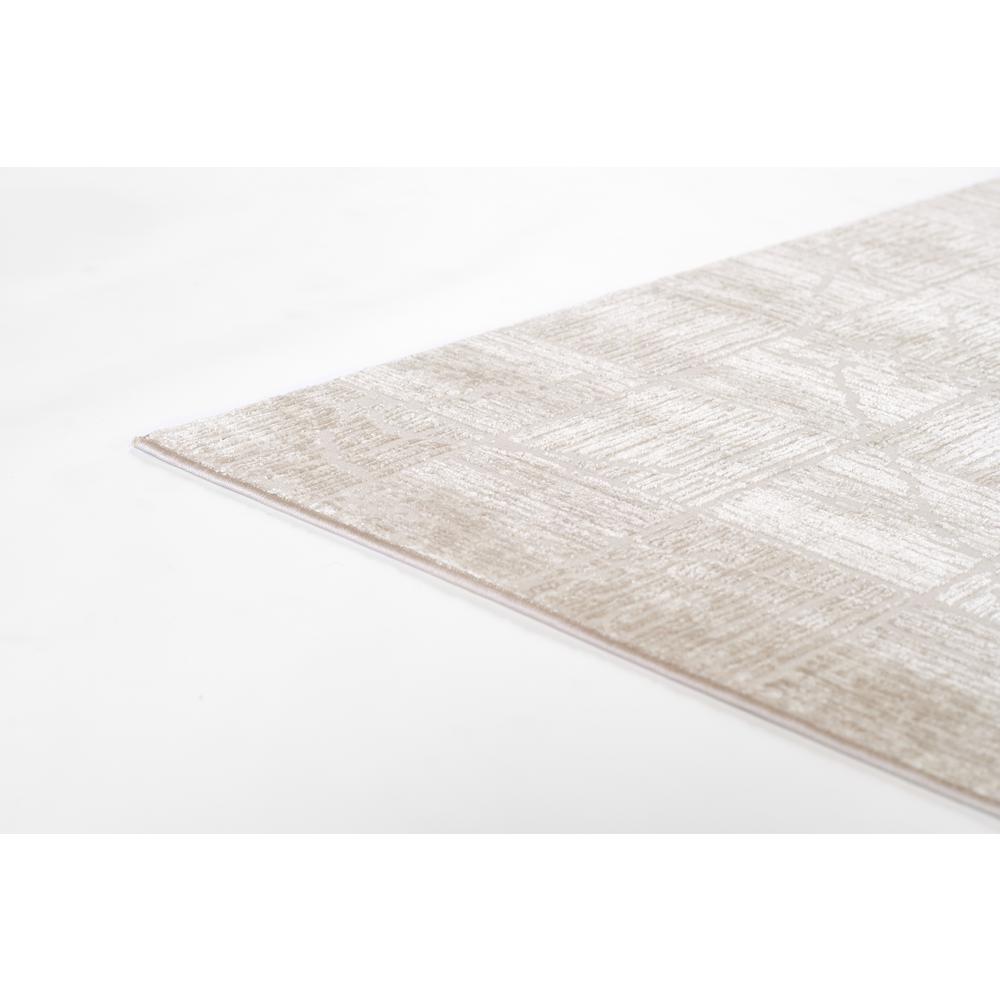 Contemporary Rectangle Area Rug, Beige, 9' X 12'