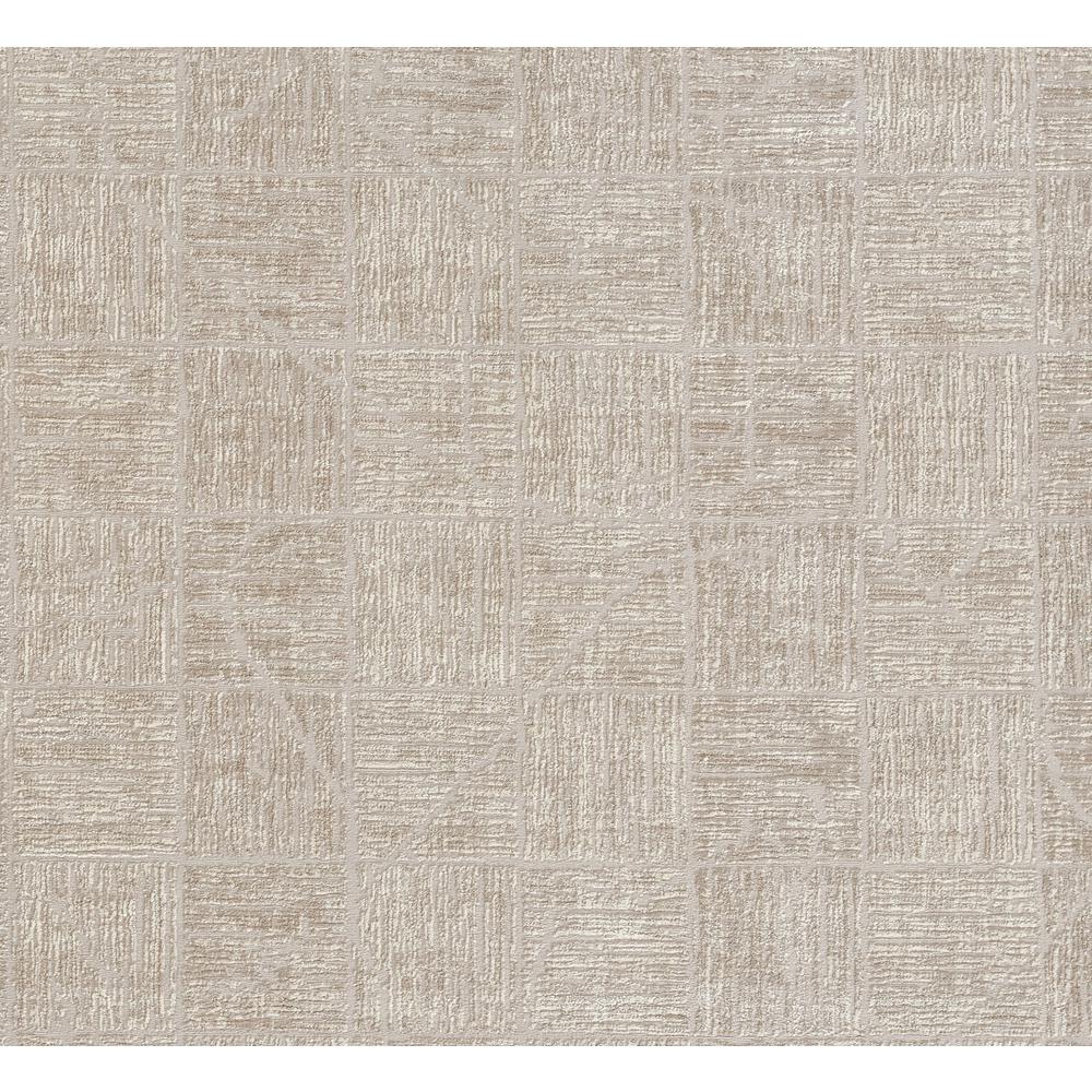 Contemporary Rectangle Area Rug, Beige, 9' X 12'