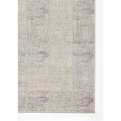 Contemporary Rectangle Area Rug, Blue, 9' X 12'
