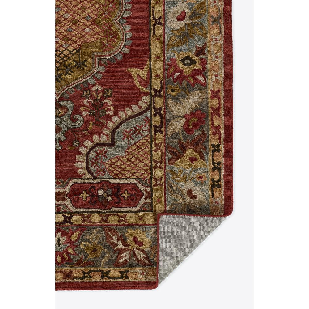 Traditional Rectangle Area Rug, Red, 7'6" X 9'6"