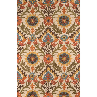 Casual Rectangle Area Rug, Gold, 7'6" X 9'6"