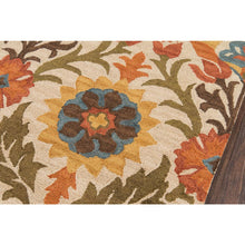 Casual Rectangle Area Rug, Gold, 7'6" X 9'6"