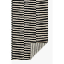 Contemporary Rectangle Area Rug, Black, 7'10" X 9'10"