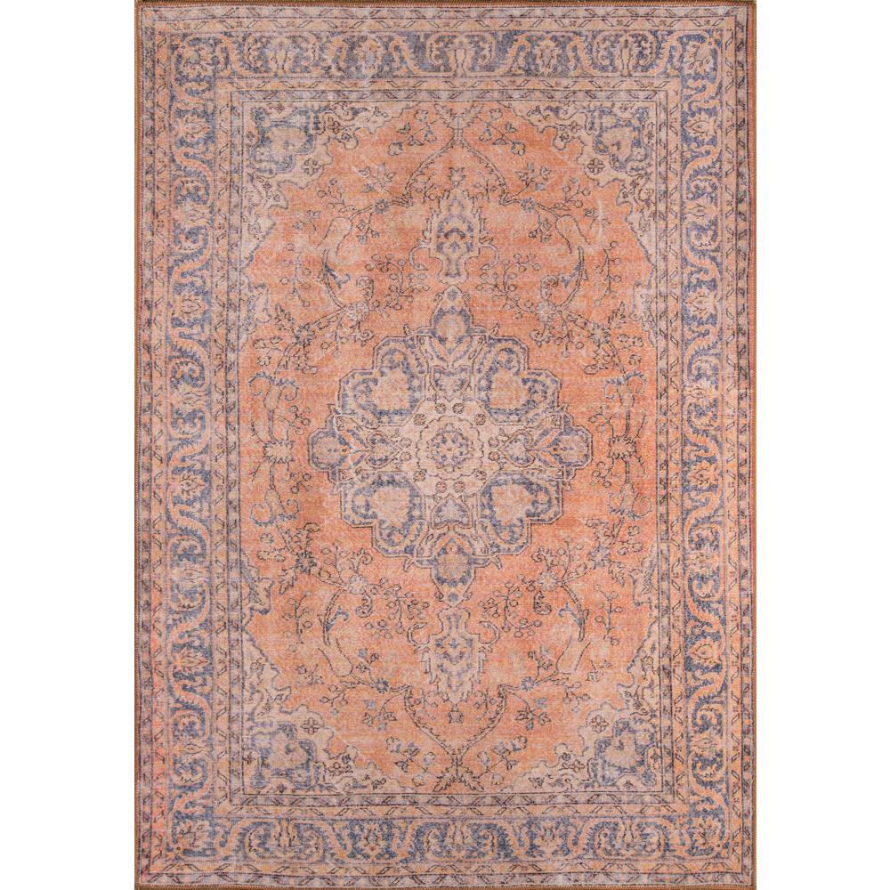 Traditional Rectangle Area Rug, Copper, 8'5" X 12'