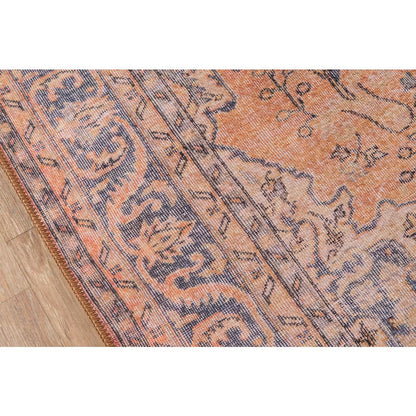 Traditional Rectangle Area Rug, Copper, 8'5" X 12'