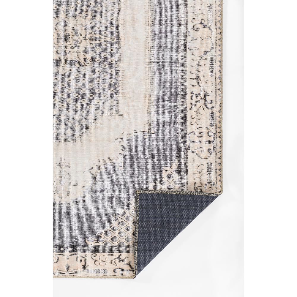 Traditional Rectangle Area Rug, Denim, 5' X 7'6"