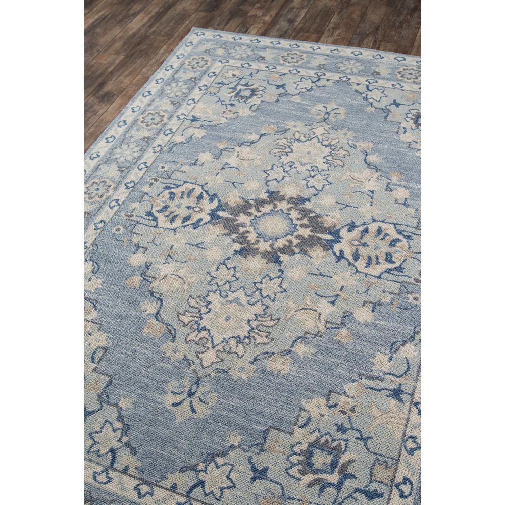 Traditional Rectangle Area Rug, Blue, 7'9" X 9'10"