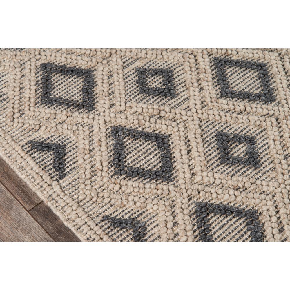 Contemporary Rectangle Area Rug, Beige, 7'9" X 9'9"