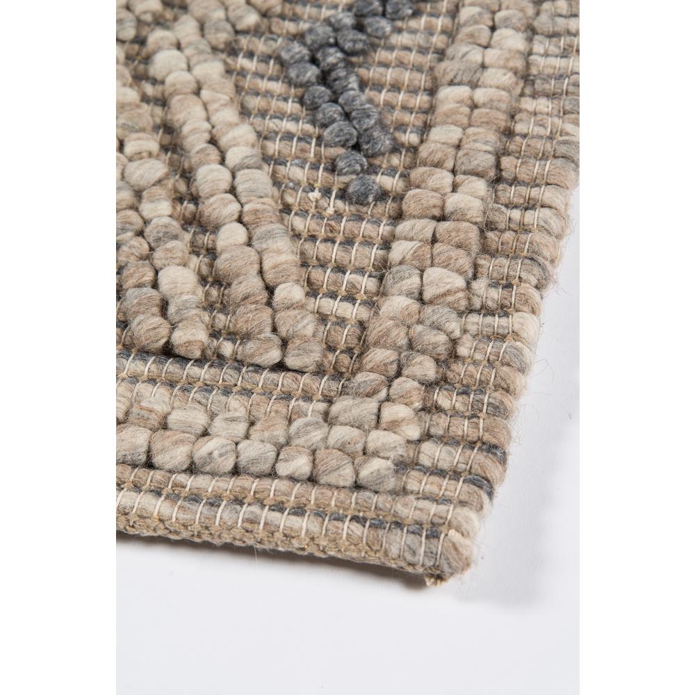 Contemporary Rectangle Area Rug, Beige, 7'9" X 9'9"