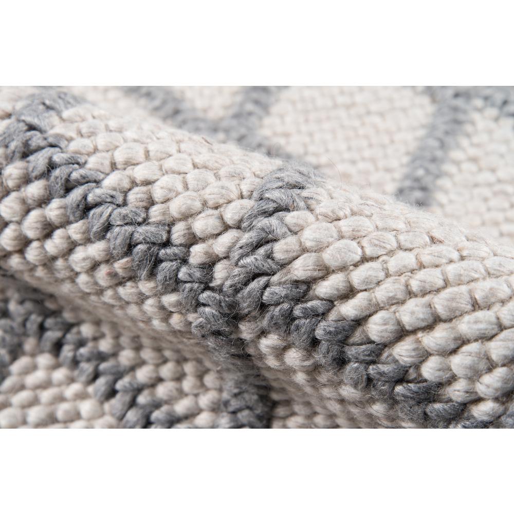 Contemporary Rectangle Area Rug, Natural, 7'9" X 9'9"