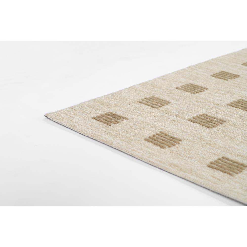 Contemporary Rectangle Area Rug, Beige, 9' X 12'