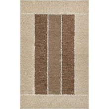 Contemporary Rectangle Area Rug, Beige, 9' X 12'