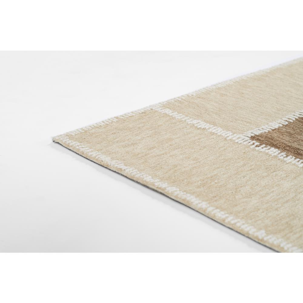 Contemporary Rectangle Area Rug, Beige, 9' X 12'
