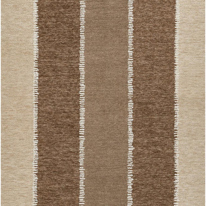 Contemporary Rectangle Area Rug, Beige, 9' X 12'