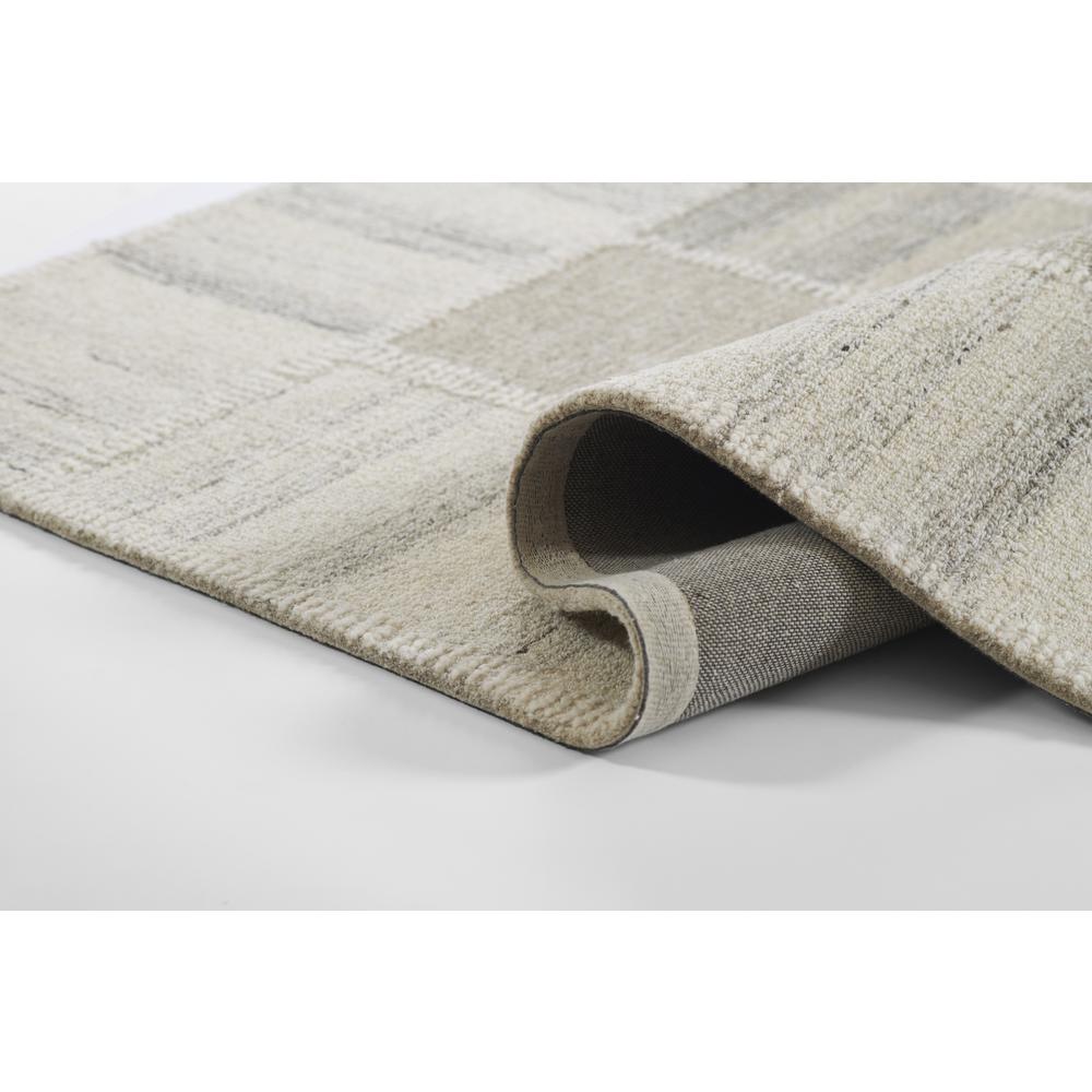 Contemporary Rectangle Area Rug, Grey, 9' X 12'
