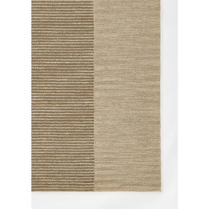 Contemporary Rectangle Area Rug, Beige, 9' X 12'