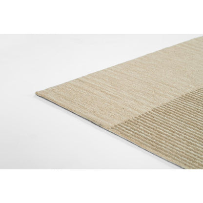 Contemporary Rectangle Area Rug, Beige, 9' X 12'