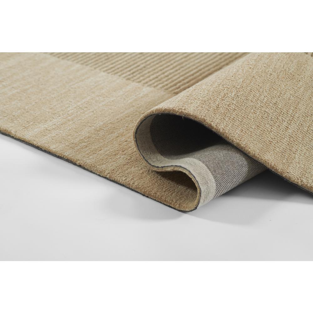 Contemporary Rectangle Area Rug, Beige, 9' X 12'