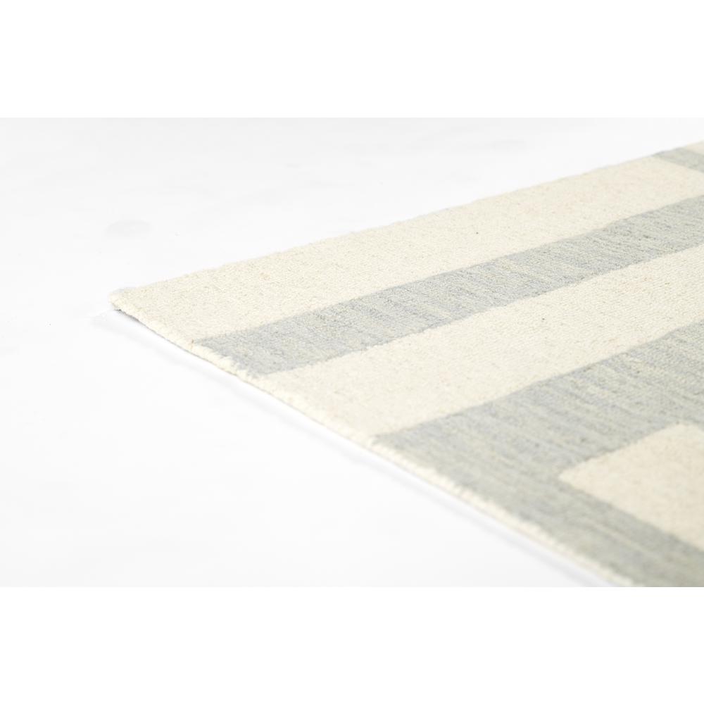 Contemporary Rectangle Area Rug, Blue, 9' X 12'