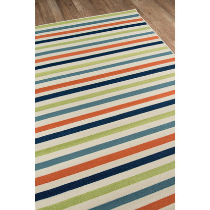 Contemporary Rectangle Area Rug, Multi, 6'7" X 9'6"