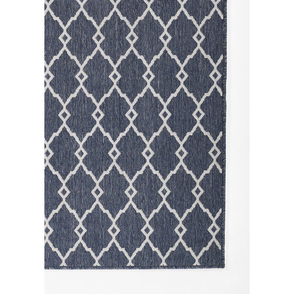 Contemporary Rectangle Area Rug, Denim, 6'7" X 9'6"