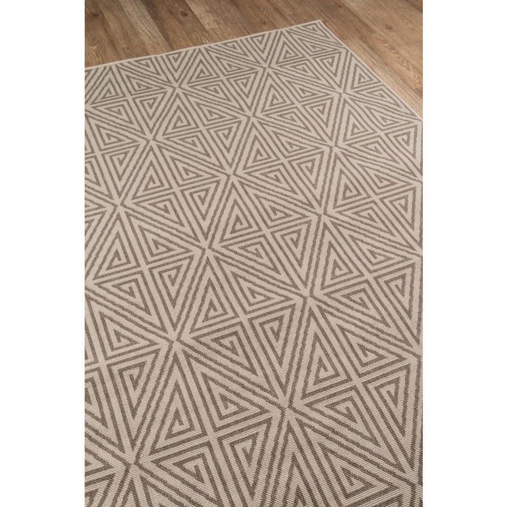 Contemporary Rectangle Area Rug, Taupe, 6'7" X 9'6"