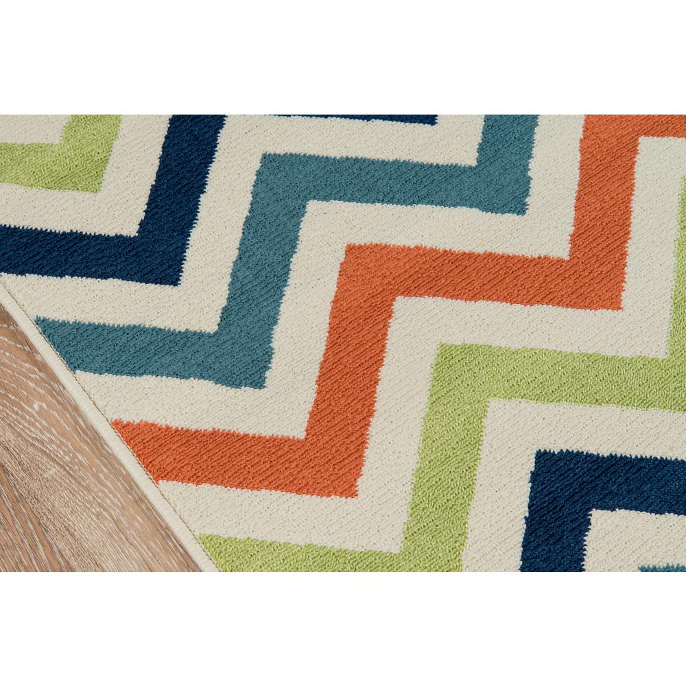 Contemporary Rectangle Area Rug, Multi, 6'7" X 9'6"